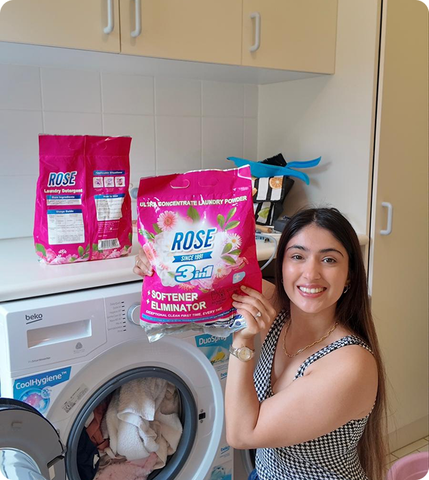 ROSE Premium Laundry Powder